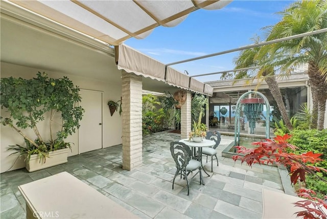 537 Dunnegan Pl, Laguna Beach, CA 92651 - view of patio / terrace featuring outdoor dining area