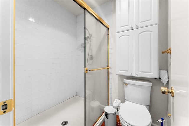 1234 Via Palermo, Redlands, CA 92374 - bathroom featuring a stall shower and toilet