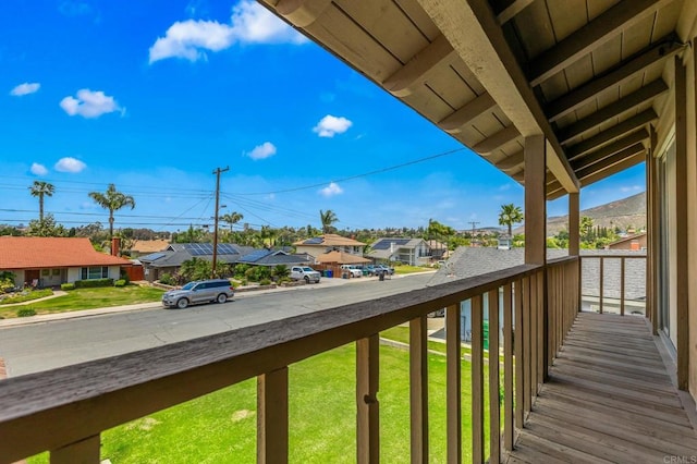 6243 Lake Lomond Dr, San Diego, CA 92119 - balcony featuring a residential view