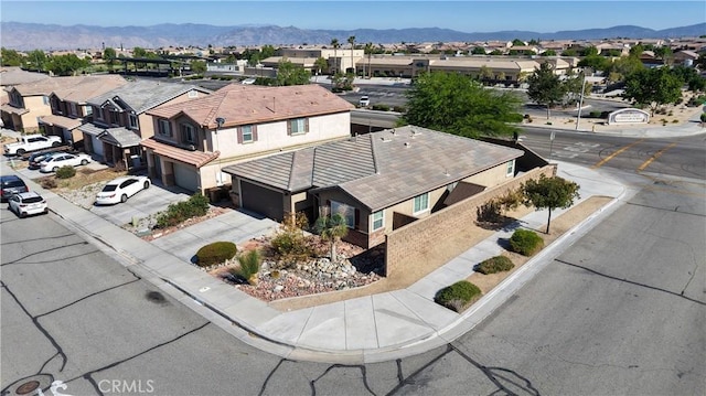 13009 Cerritos Ct, Hesperia, CA 92344 - aerial perspective of suburban area with a mountain backdrop