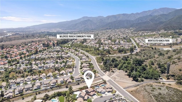 8798 Crest View Dr, Corona, CA 92883 - aerial view of mountains