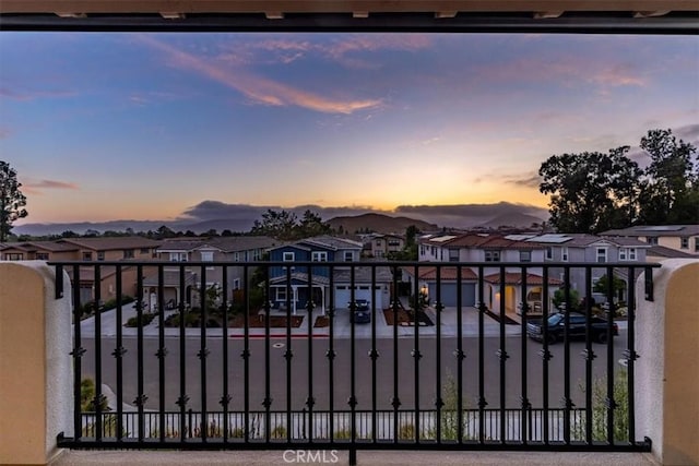 4029 Bernardo Dr, San Luis Obispo, CA 93401 - gate at dusk with a residential view