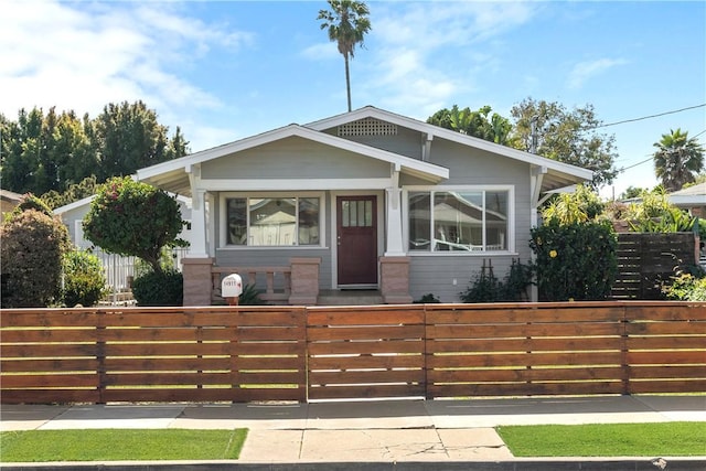 14911 Van Buren Ave, Gardena, CA 90247 - bungalow-style house with a fenced front yard