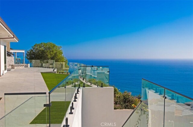 31 N Vista De Catalina, Laguna Beach, CA 92651 - balcony featuring a water view