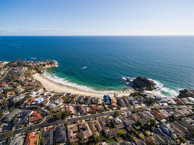 31 N Vista De Catalina, Laguna Beach, CA 92651 - aerial view of property's location featuring expansive coastline and nearby suburban area