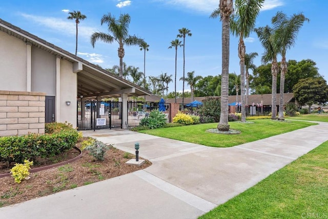 8933 Yolo Cir Unit 1308-A, Huntington Beach, CA 92646 - view of community featuring a gate
