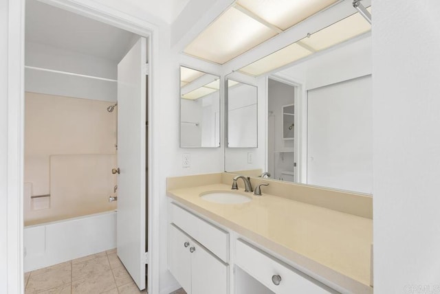 8933 Yolo Cir Unit 1308-A, Huntington Beach, CA 92646 - bathroom with vanity and tub / shower combination