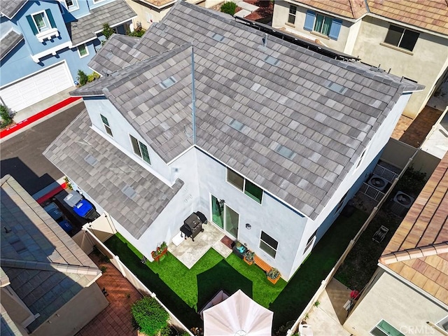 1782 Park Place Ln, Riverside, CA 92501 - view from above of property