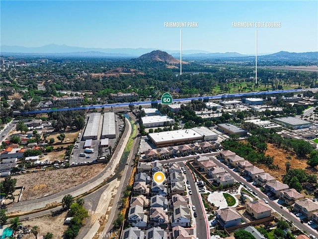 1782 Park Place Ln, Riverside, CA 92501 - drone / aerial view of mountains