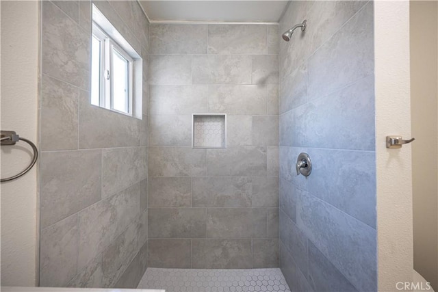 407 W 107th St, Los Angeles, CA 90003 - bathroom featuring tiled shower