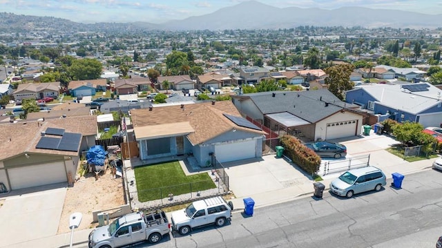 865 Worthington St, San Diego, CA 92114 - aerial view of residential area with a mountain backdrop