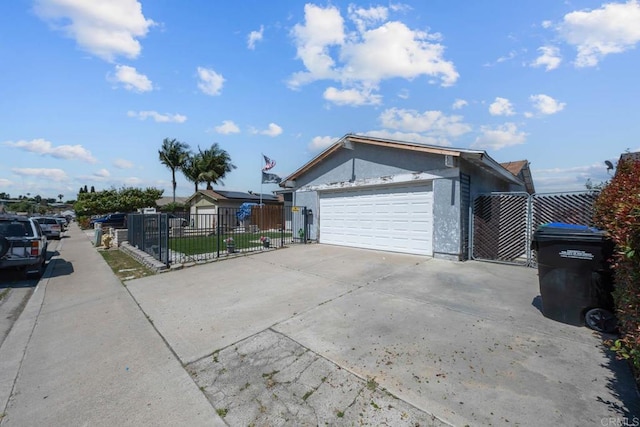 865 Worthington St, San Diego, CA 92114 - view of home's exterior featuring stucco siding and concrete driveway