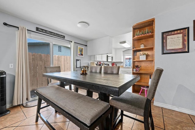 865 Worthington St, San Diego, CA 92114 - dining room with light tile patterned floors and baseboards