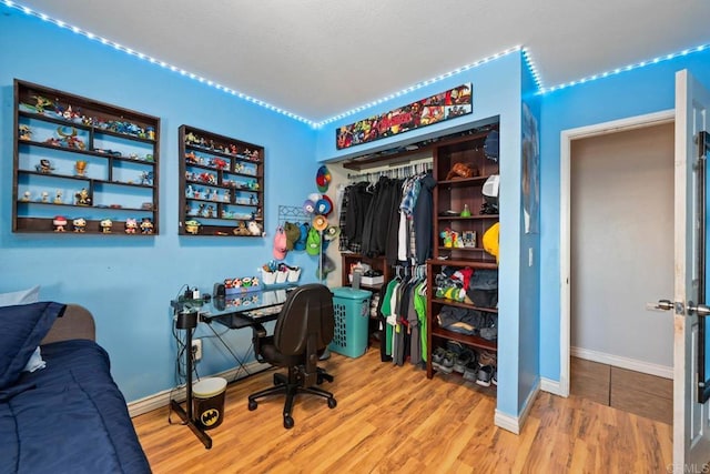 865 Worthington St, San Diego, CA 92114 - office featuring wood finished floors and baseboards