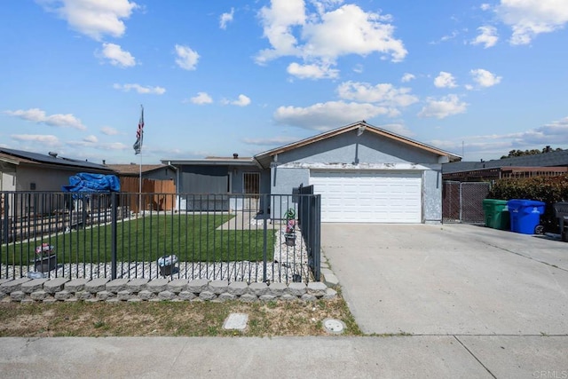 865 Worthington St, San Diego, CA 92114 - ranch-style home featuring driveway, a garage, and stucco siding