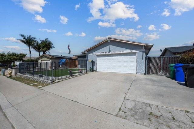 865 Worthington St, San Diego, CA 92114 - ranch-style house featuring driveway and stucco siding