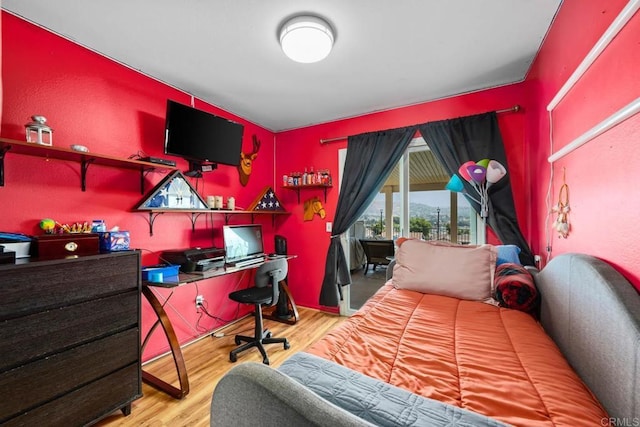 865 Worthington St, San Diego, CA 92114 - bedroom with wood finished floors and an office area