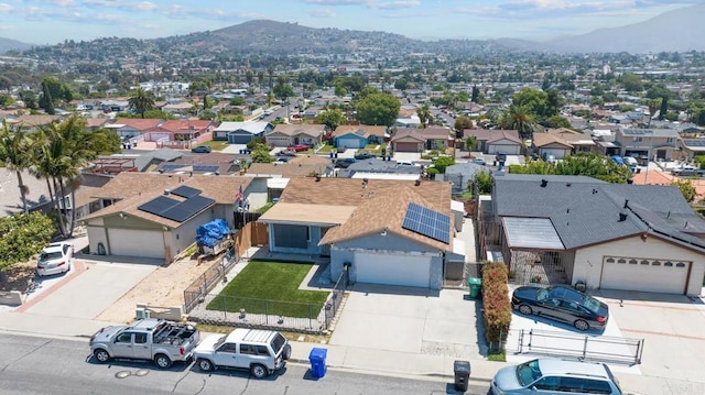 865 Worthington St, San Diego, CA 92114 - aerial view of residential area featuring a mountainous background