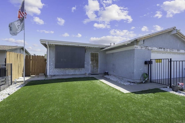 865 Worthington St, San Diego, CA 92114 - back of house with stucco siding and a garage
