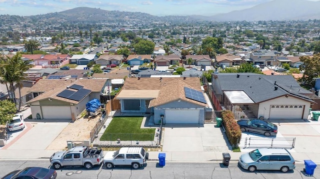 865 Worthington St, San Diego, CA 92114 - aerial view of residential area featuring a mountain backdrop