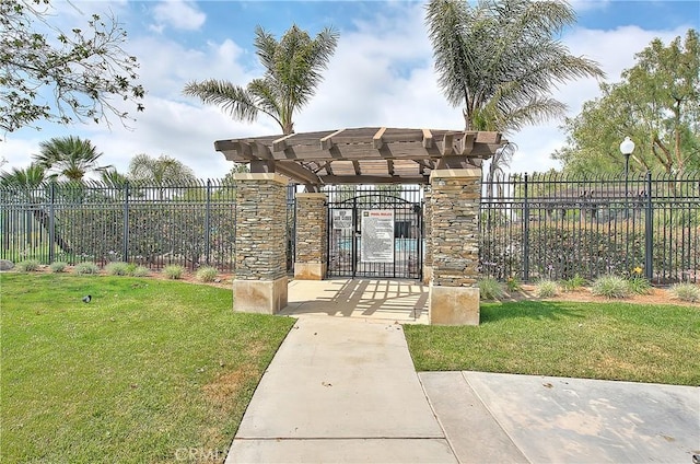12415 Brianwood Dr, Riverside, CA 92503 - gate with a pergola