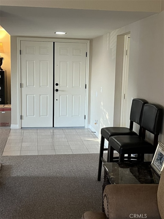 108 Limestone Rd, Claremont, CA 91711 - entrance foyer featuring light tile patterned floors and baseboards