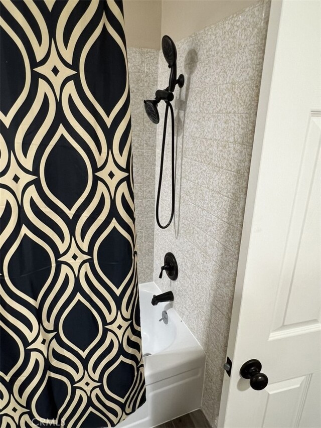 108 Limestone Rd, Claremont, CA 91711 - bathroom featuring shower / bath combination with curtain