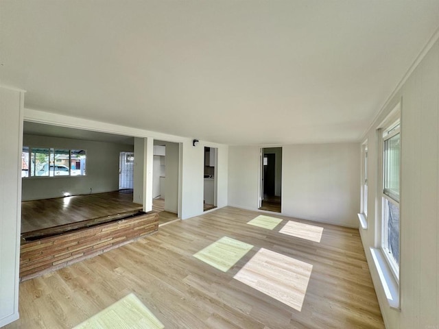 1335 S Hickory St, Anaheim, CA 92805 - unfurnished living room featuring wood finished floors