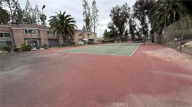 1052 W Ralston St, Ontario, CA 91762 - view of tennis court featuring community basketball court