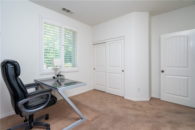 15345 Chive Ln, Fontana, CA 92336 - home office featuring carpet and baseboards