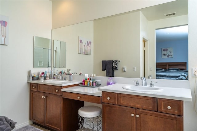 15345 Chive Ln, Fontana, CA 92336 - full bath with vanity and ensuite bath