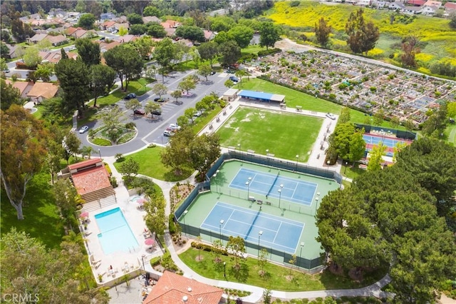 28041 Via Machado, Mission Viejo, CA 92692 - drone / aerial view of a pool area