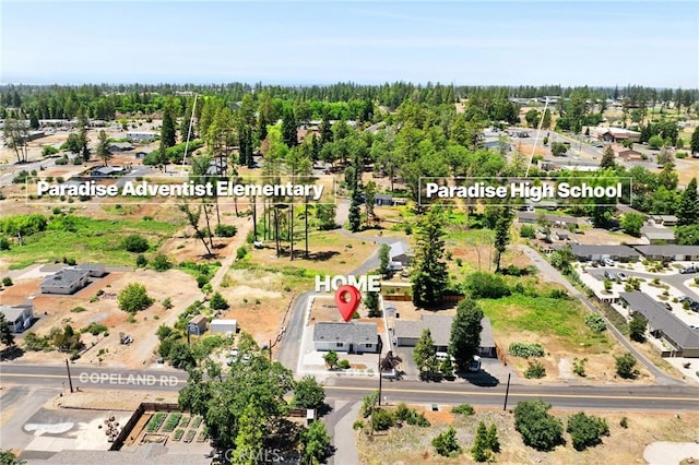 5821 Copeland Rd, Paradise, CA 95969 - aerial view of residential area