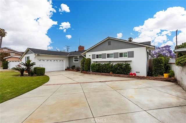 12438 Lambert Cir, Garden Grove, CA 92841 - ranch-style home with driveway and an attached garage