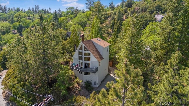 26503 Amador Ln, Lake Arrowhead, CA 92352 - view of subject property with a forest