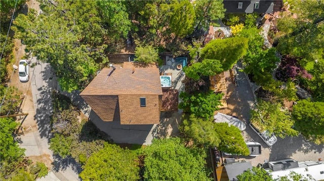 26503 Amador Ln, Lake Arrowhead, CA 92352 - aerial view of property and surrounding area