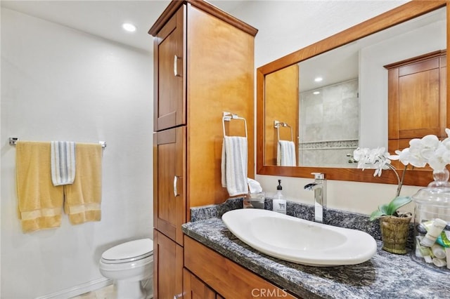 6752 Laurelbrook Dr, Riverside, CA 92506 - bathroom featuring vanity and recessed lighting