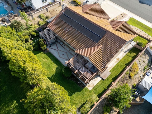 6752 Laurelbrook Dr, Riverside, CA 92506 - view from above of property
