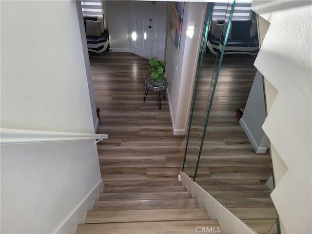 6678 Wrangler Rd, Chino Hills, CA 91709 - stairway featuring wood finished floors and baseboards
