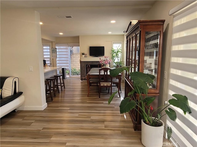 6678 Wrangler Rd, Chino Hills, CA 91709 - hallway with wood finished floors and recessed lighting