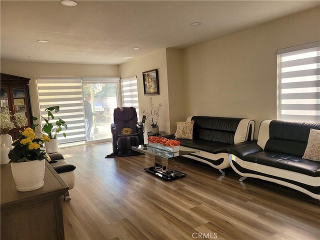 6678 Wrangler Rd, Chino Hills, CA 91709 - living room with wood finished floors and recessed lighting