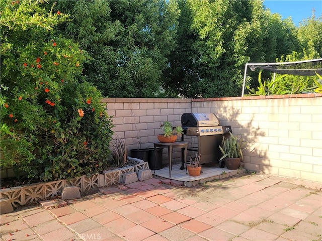 6678 Wrangler Rd, Chino Hills, CA 91709 - view of patio with a grill