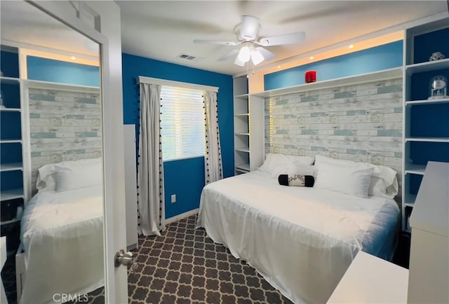 1365 Bonnie Cove Ave, Glendora, CA 91740 - bedroom with ceiling fan and baseboards