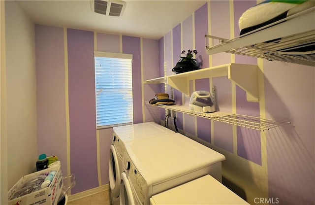 1365 Bonnie Cove Ave, Glendora, CA 91740 - laundry room with independent washer and dryer and baseboards