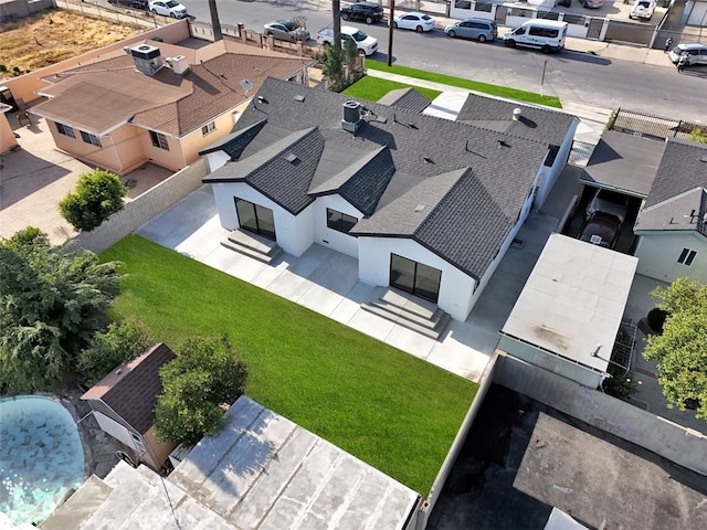 11240 Lull St, Sun Valley, CA 91352 - aerial perspective of suburban area