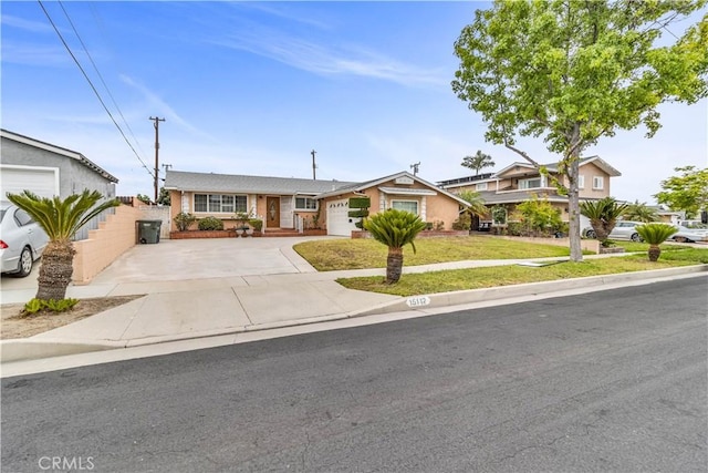 15112 Alderpoint Dr, La Mirada, CA 90638 - view of front facade with driveway and a garage