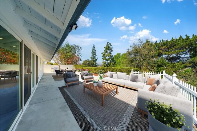 29461 Via Valverde, Laguna Niguel, CA 92677 - view of patio / terrace with an outdoor hangout area