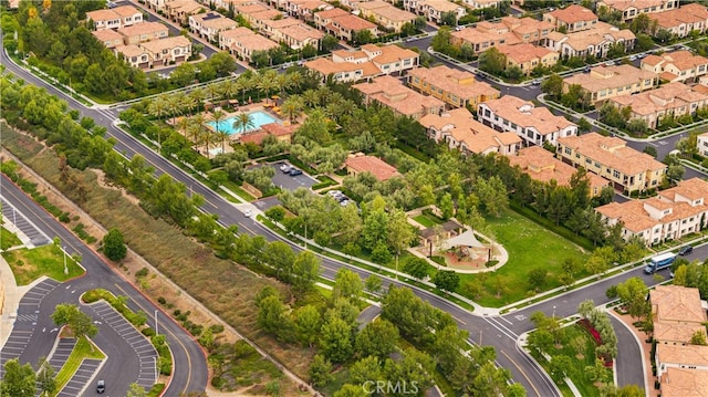 46 Shadybend, Irvine, CA 92602 - aerial overview of property's location with a pool area