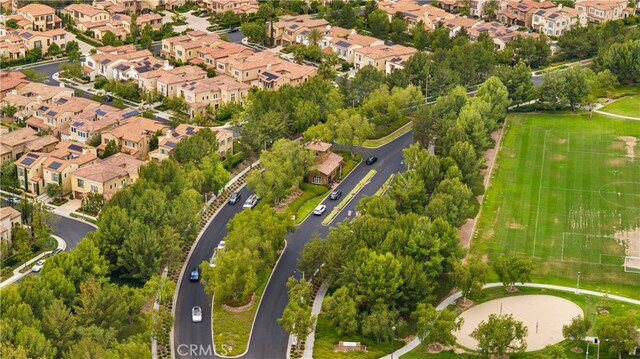 46 Shadybend, Irvine, CA 92602 - aerial view of property and surrounding area featuring nearby suburban area