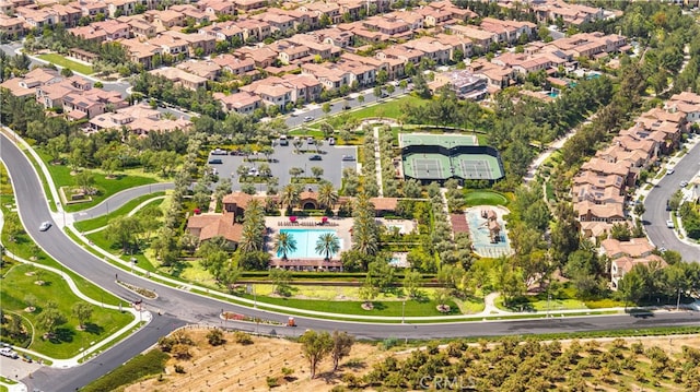 46 Shadybend, Irvine, CA 92602 - aerial view of a pool area